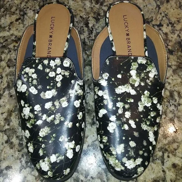 Lucky Brand Floral Christley Mule - Picture 7 of 11